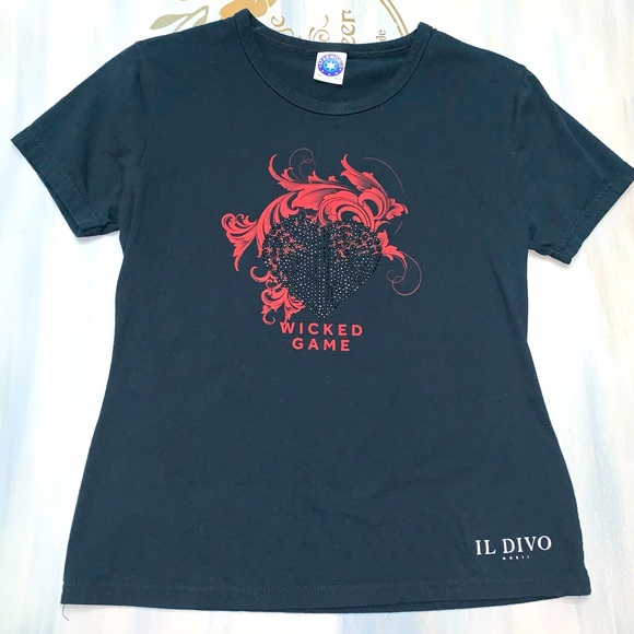 💕Il Divo Wicked Game concert shirt - Picture 1 of 7